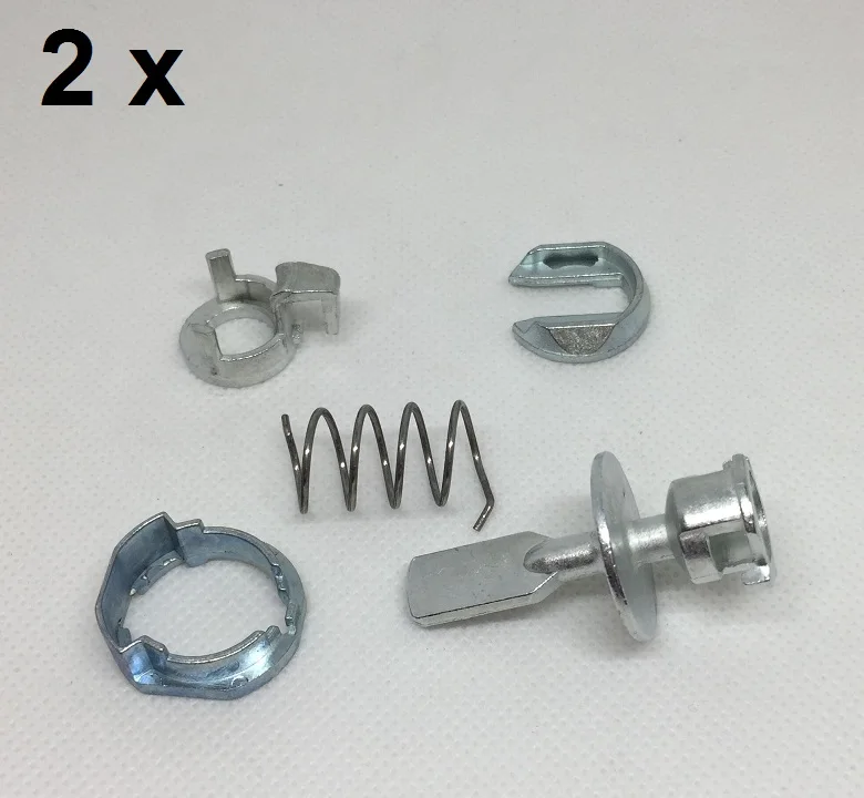 

2PCS Car Iron Door Lock Cylinder Repair Kit For VW SHARAN SEAT ALHAMBRA For FORD GALAXY FRONT LEFT RIGHT OE# 6K0837223A
