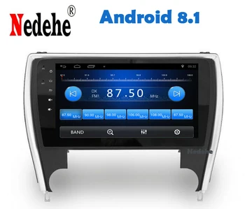 

free shipping 10.1inch RAM 2GB Android 8.1 car dvd gps Multimedia player For Toyota Camry USA 2015-2017 radio navigation
