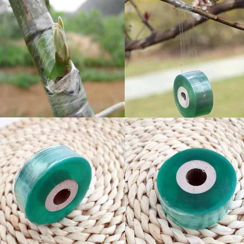 

2cmX100m / 1 Roll Grafting Tape Garden Tools Fruit Tree Secateurs Engraft Branch Gardening Planting Bind Belt PVC Tie Tape