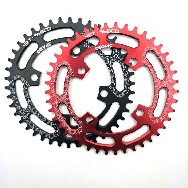 

Deckas round BCD 96mm 96bcd 40/42/44T MTB Mountain bike bicycle Chainring for shimano ALIVIO M4000 M4050 for DEORE M612 crank