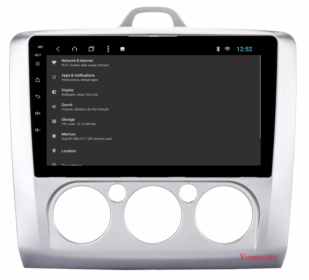 Cheap Android 9.0 Car dvd Player For Ford focus 2 3 2006 2007 2008 2009 2010 2011 IPS screen wifi+Radio 2GRAM Octa Core Video GPS 69