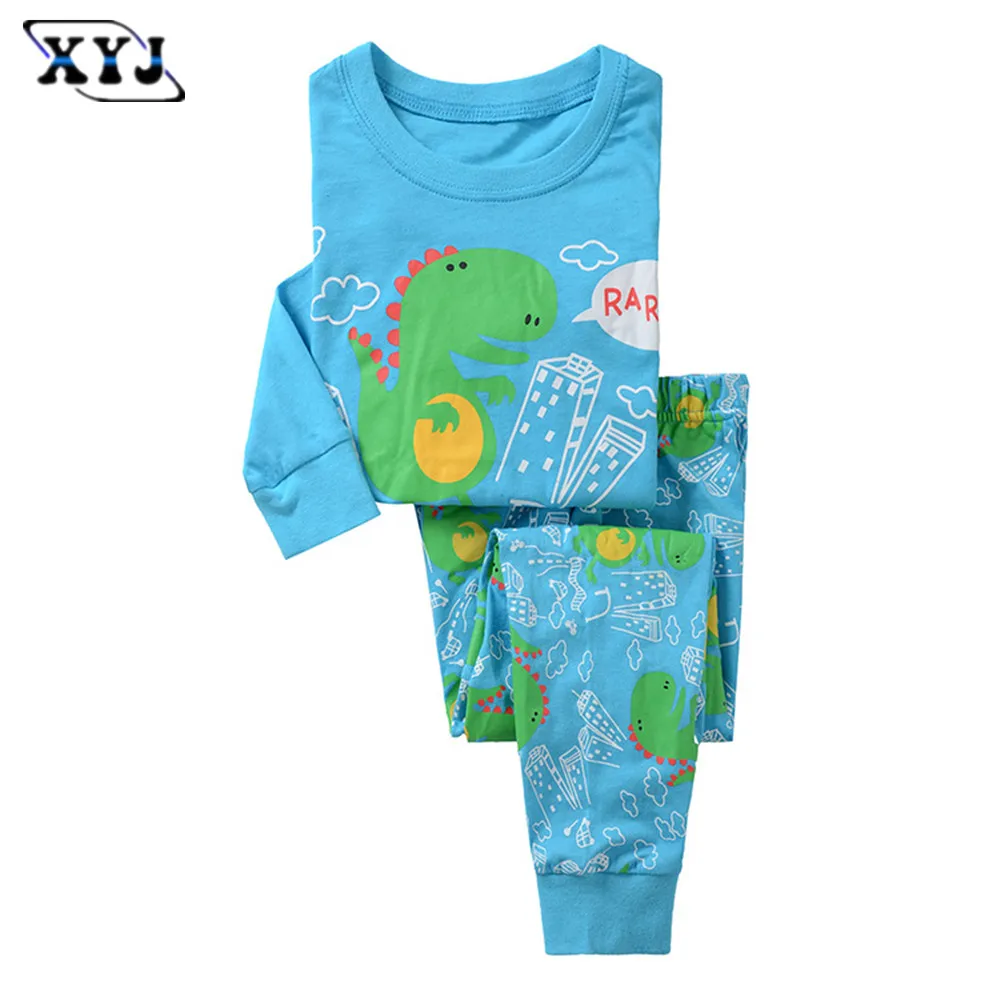 2016 Dinosaur Boys Suits Baby Pajamas Children's Pajama Sets Kids