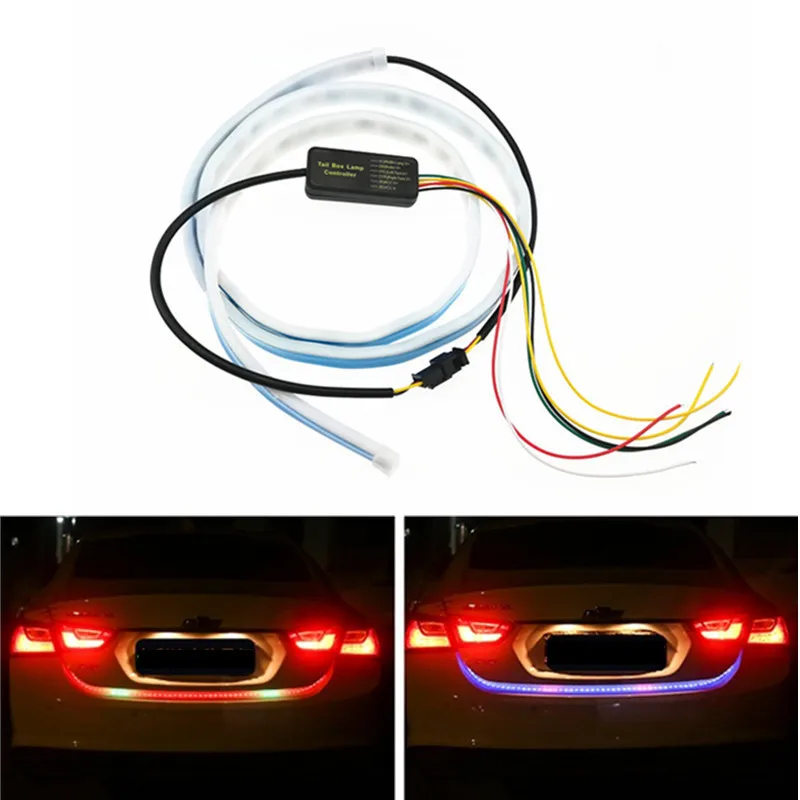 Car styling 7 Color DRL LED Decoration Lamp Day Running Lights For