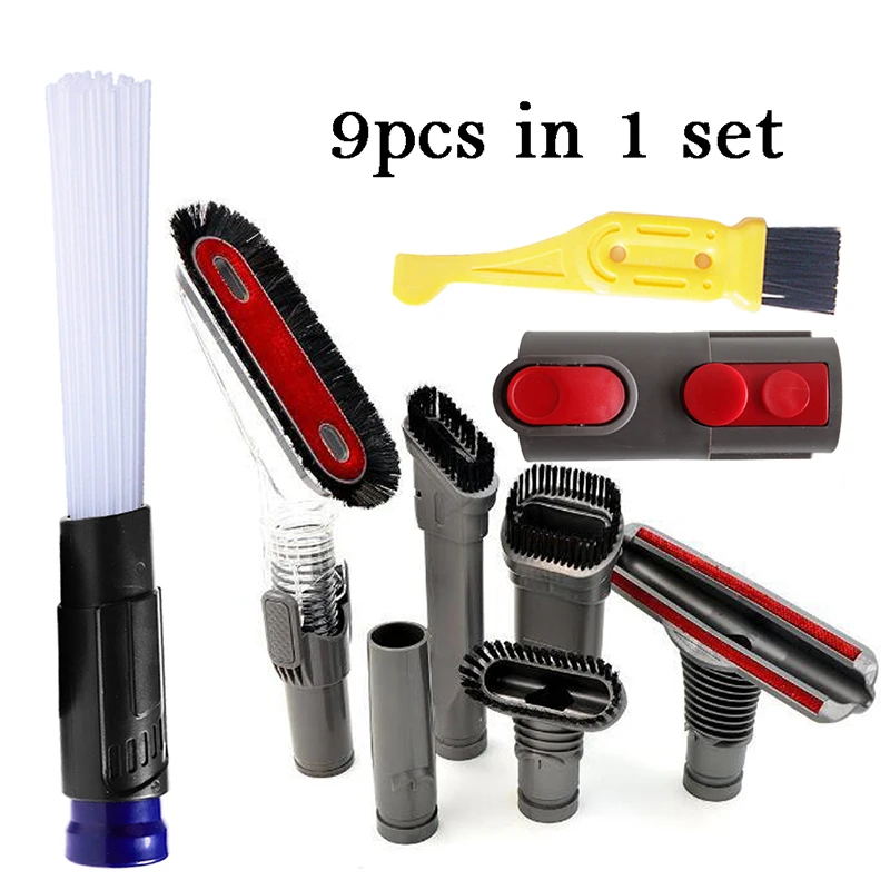 Dust Brush Cleaning Sweeper Vacuum Cleaner Attachment For Dyson V10, V10 Absolute, V8, V8 Absolute, V6, V7, DC58, DC59 Dust Brush Cleaning Sweeper Vacuum Cleaner Attachment For Dyson V10, V10 Absolute, V8, V8 Absolute, V6, V7, DC58, DC59