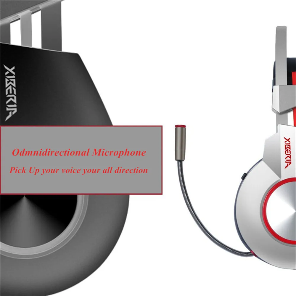 Xiberia K3/K5/k9/K10 Over-Ear PC Gamer игры usb-гарнитура 7,1 Virtual Surround Sound стерео Бас Pro Игровые наушники с микрофоном светодиодный