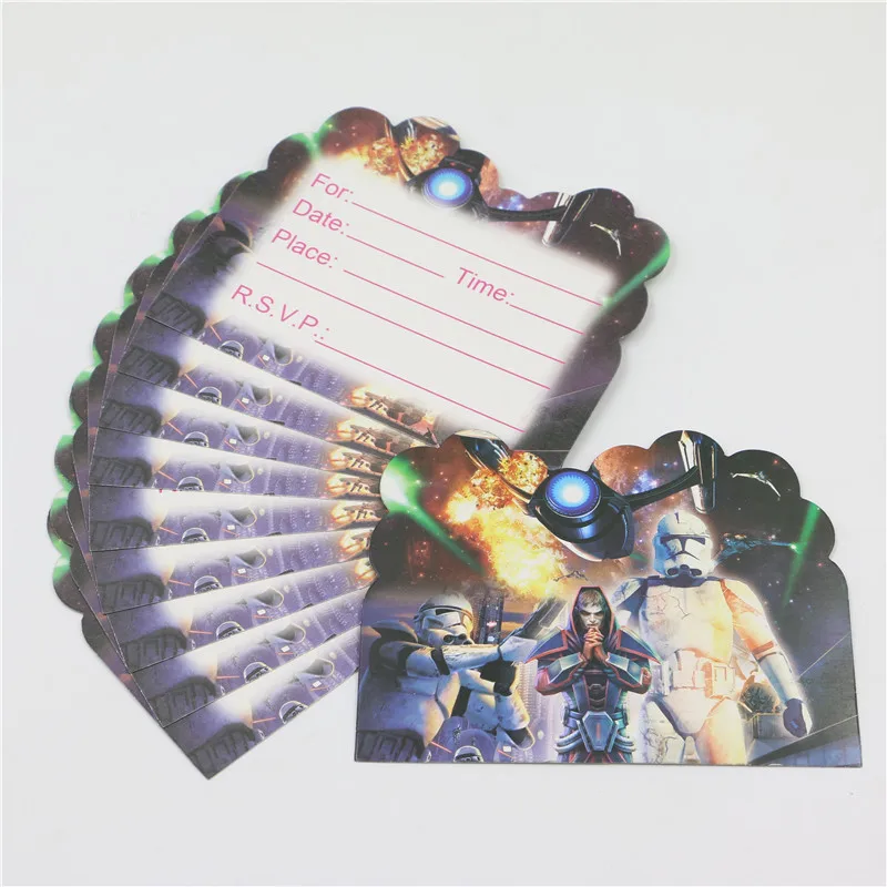 online get cheap baby shower invitation kits aliexpress com Star Wars Kid Boys Birthday Decoration Paper font b Invitation b font Card Theme Event Party online get cheap baby shower invitation kits aliexpress com,Shower Invitation Kits