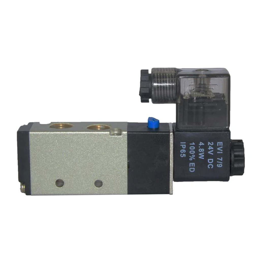 DC 24V 5 Port 2 Position Solenoid Air Controller Valve Parts And Accessories