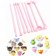 8 шт./компл. торт резные группы для помадки, печенья, сахара цветок скульптурная группа формирование выпечки DIY Sugarcraft вырезка инструменты плесень