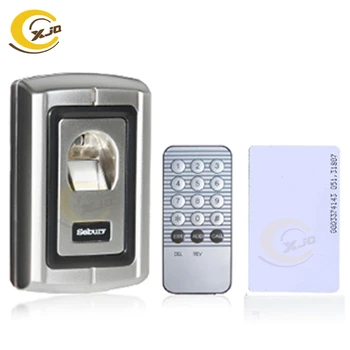 

XJQ Metal Fingerprint and Card Standalone Access Control/Reader F007EM-II Biometric RFID Card Access Controller