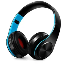 Auriculares inalámbricos estéreo Auriculares inalámbricos con Bluetooth auriculares inalámbricos portátiles compatible con Radio FM tarjeta TF con micrófono para teléfono