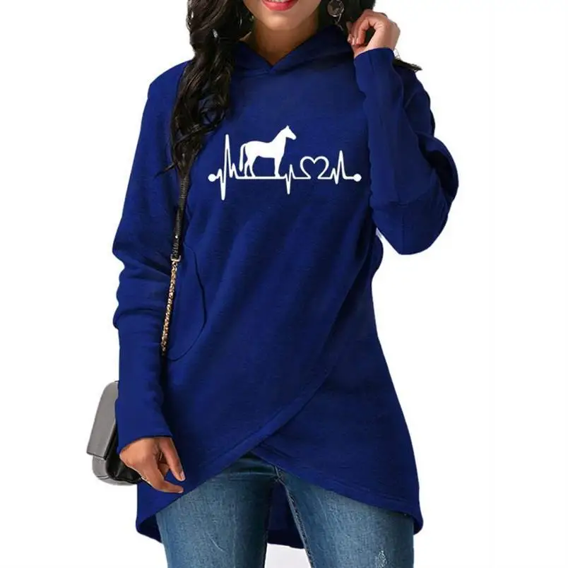 

Hoodies For Women Letters Print Split Sweatshirts Femmes Tops Hoodies Hoody Corduroy Pattern Loose Buckle Comfortable