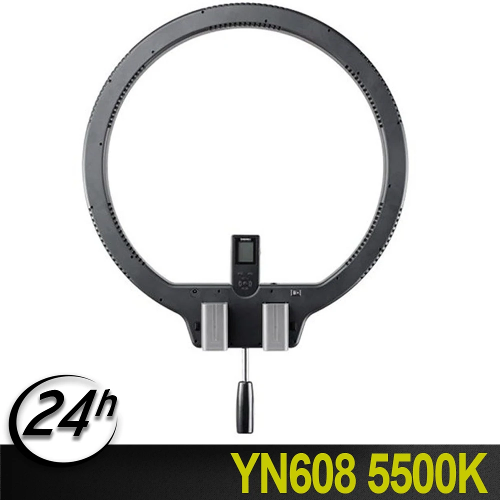 Новый бренд YONGNUO YN608 5500K LED беспроводной контроль Видео Студия кольцевая лампа для