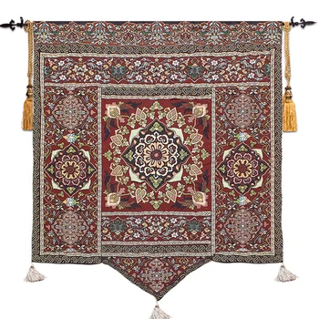 

135*160cm Moroccan Decor Cotton Medieval Wall Tapestry Wall Hanging Gobelin Decorative Wall Cloth Tapestries tapisserie Arazzo