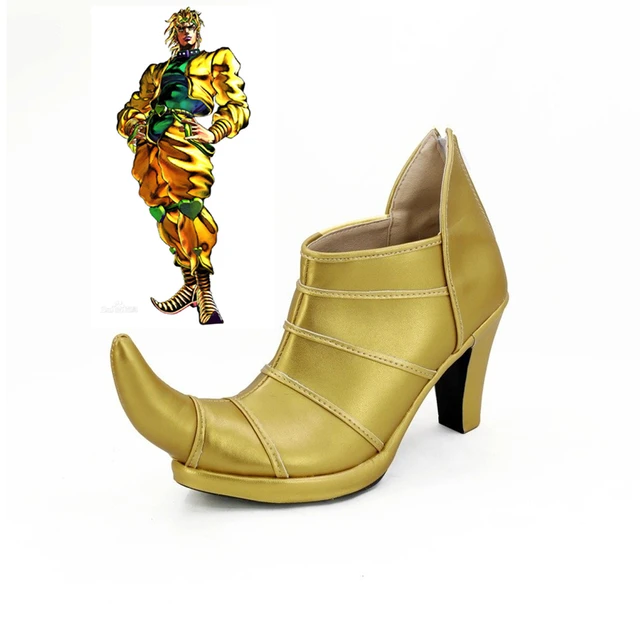 JOJO'S BIZARRE ADVENTURE 3 Dio Brando Cosplay Shoes High Heel Custom