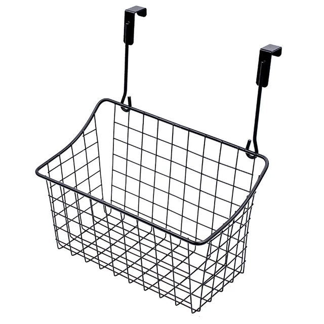 Multifunctional Kitchen Storage Basket Over the door Holder Rack Hanging Bathroom Shelf
