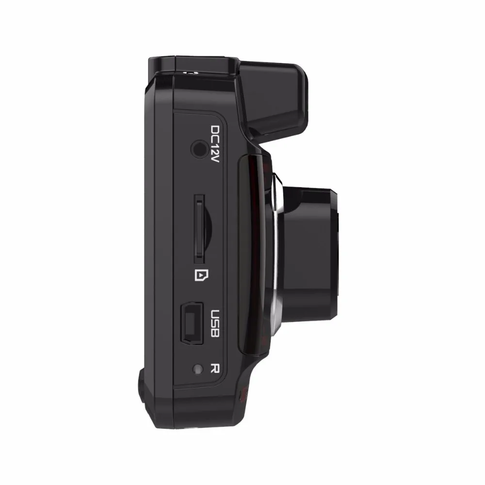 Dash Cam Россия 3 в 1 Автомобильный dvr Радар детектор gps двойной объектив FHD 1296 P видео
