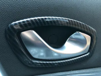 

ABS Plastic For Renault fluence Samsug Sm3 2011-2015 door inner built handle bowl frame lamp moulding Cover Trim accessories