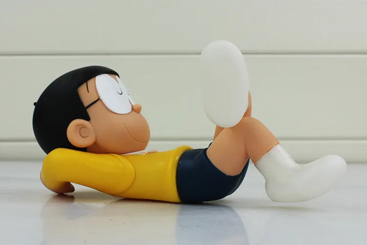 7'18 см Doraemon нобита ноби фигурки аниме Nobita виниловые коллекционные куклы Волшебная модель детские игрушки Kawaii детские игрушки с коробкой