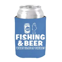 Модная рыбалка и пиво, что еще есть, могут охладители шикарный неопрен Термосумка для напитков Свадебный охладитель пива Держатели