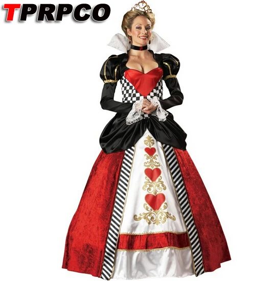 Chaussures Femme Queen Of Hearts Costume Robe Fantaisie S 3XL Femmes Alice au pays des merveilles Chaussures Femme Queen Of Hearts Costume Robe Fantaisie S 3XL Femmes Alice au pays des merveilles