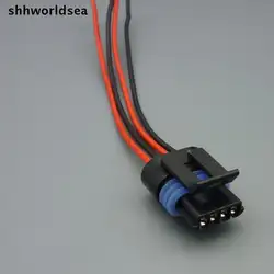 Shhworldsea 4 Pin автомобилей Водонепроницаемый Plug дистрибьютор модуль простоя Air Управление Мак Клапан ремонт разъем Camaro Firebird TPI TBI LT1
