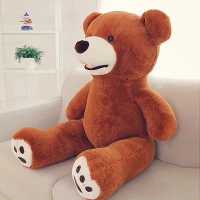 Милый медведь плюшевые игрушки большой 120 см медведь мягкая подушка, Рождество подарок на день рождения F019