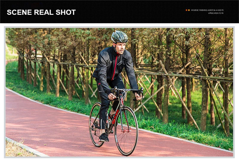 WEST BIKING Велоспорт Джерси комплект с длинными рукавами спортивный костюм велосипедная куртка брюки ветрозащитная куртка Ciclismo велосипедная куртка