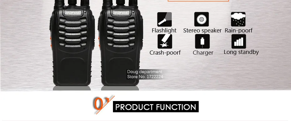 2 шт. Baofeng BF-888S портативная рация 5 Вт ручной Pofung bf 888 s UHF 400-470 МГц 16CH двухсторонний портативный любительский 2 рации baofeng 888 рация для охоты