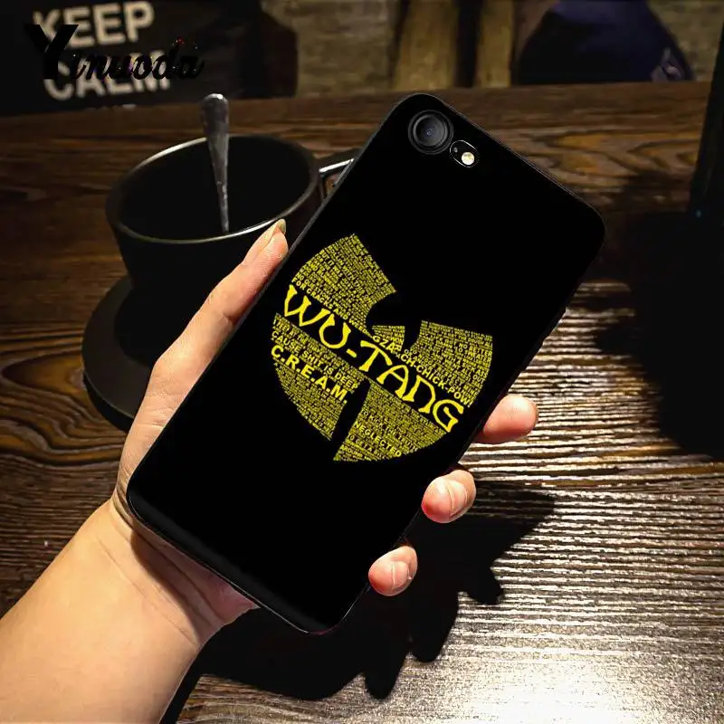 Yinuoda Wu-Tang Wu Tang Clan ультратонкий мультяшный чехол для телефона для iPhone 7 6 X Чехол 6S 6plus 7 7plus 8 8Plus X 5 5S XS XR XSMAX - Цвет: 5