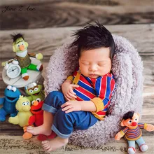 Jane Z Ann/креативная тема для новорожденных; одежда для фотосъемки; комбинация кукол; Детский костюм с героями мультфильмов; аксессуары для студийной фотосъемки