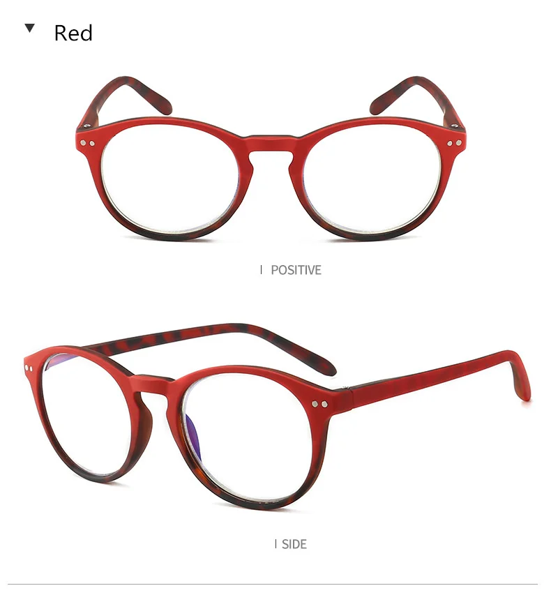 YOOSKE, анти-синий светильник, очки для чтения, для женщин и мужчин, модные круглые очки для дальнозоркости, очки для дальнозоркости+ 1,0 1,5 2,0 2,5 3,0 3,5 4,0