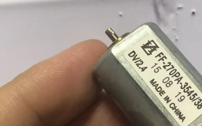 270 яркий Высокоскоростной маленький двигатель постоянного тока 2 4 В 3 в 6 микро