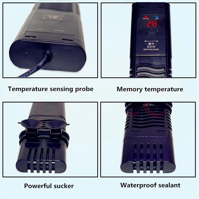 Аквариум нагревательный стержень PTC нагреватель автоматическая постоянная температура Электрический нагреватель Аквариум Нагреватель контроль температуры