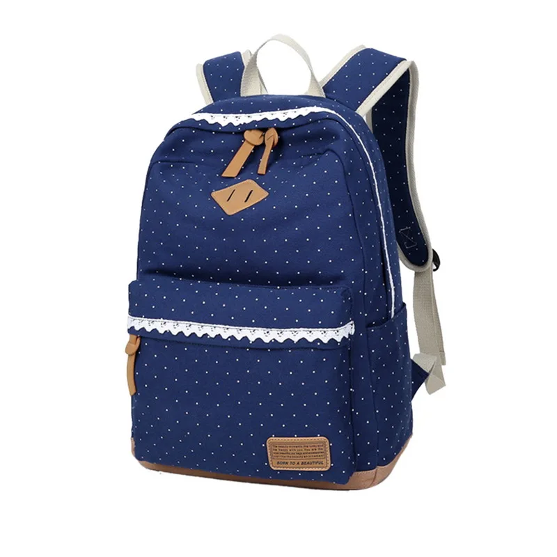 

WENYUJH High Quality New Arrival Women's Canvas Backpack School Bag For Girls Rucksack New Design Backpacks School Bags Travel