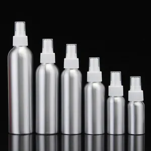 30/50/100/120/150/250ml Aluminium Spray Bottle 100ml Fine Mist Atomiser Empty Perfume Spray Bottles Cosmetic Packaging Container