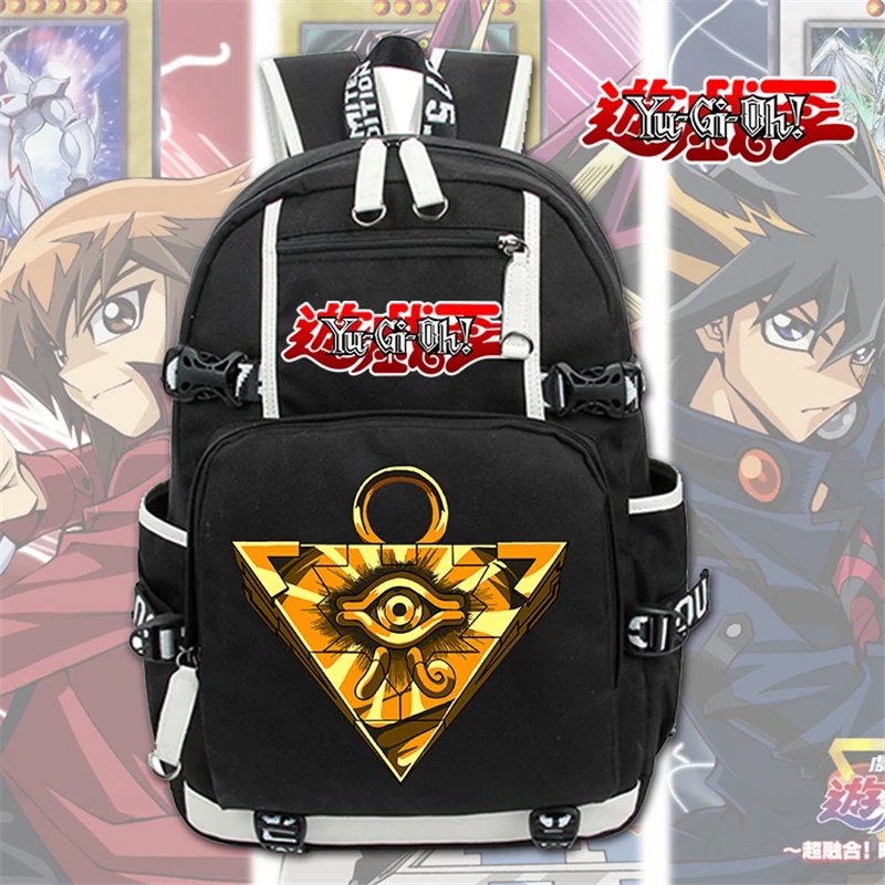 Yu Gi Oh Millenium Puzzle backpack student school bag Daily Rucksack