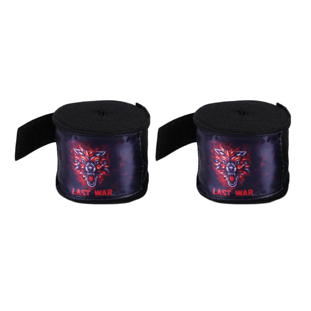 Sports Solid Color Boxing Gloves Strap Sanda Muay Thai Fighting Boxing Bandage Protecting Wrist Training Equipment