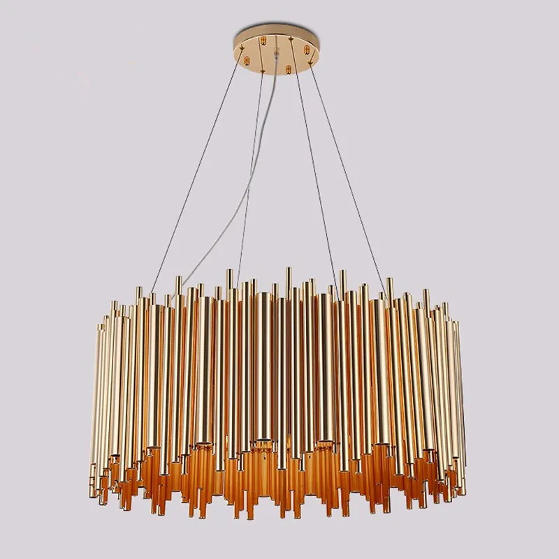 G9 Led Light Bulb Metal Suspension Chandelier