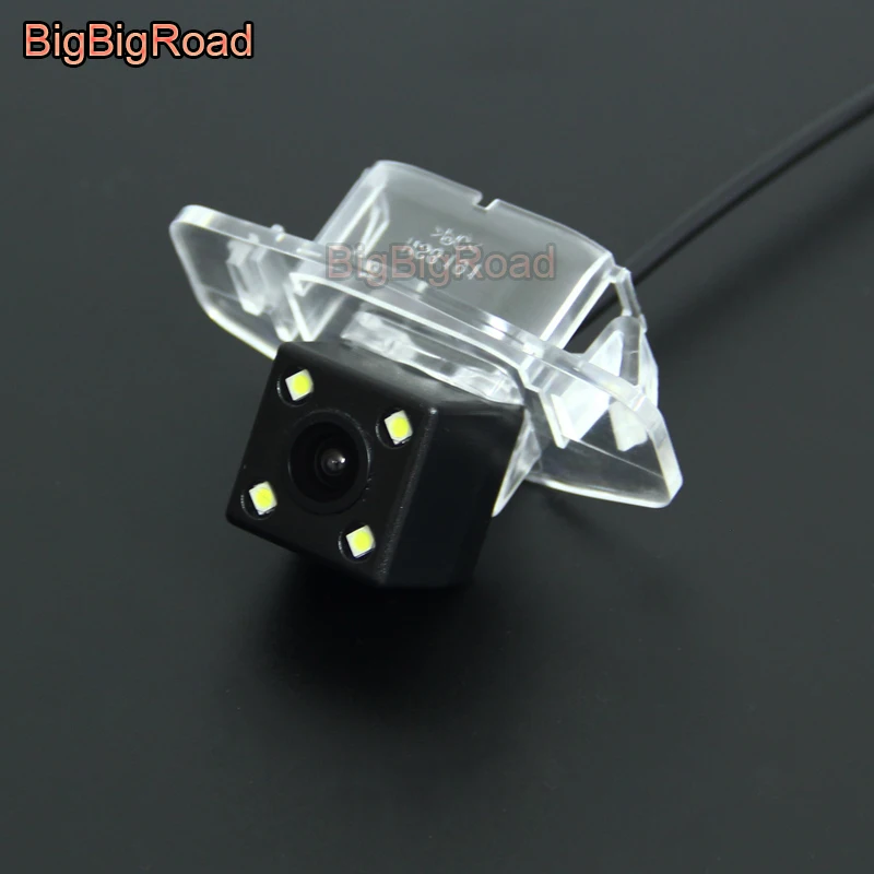 

BigBigRoad For Honda Civic ( FB) 2011 2012 2013 2014 2015 2016 Car Intelligent Track Rear View Camera Connect To Original Screen