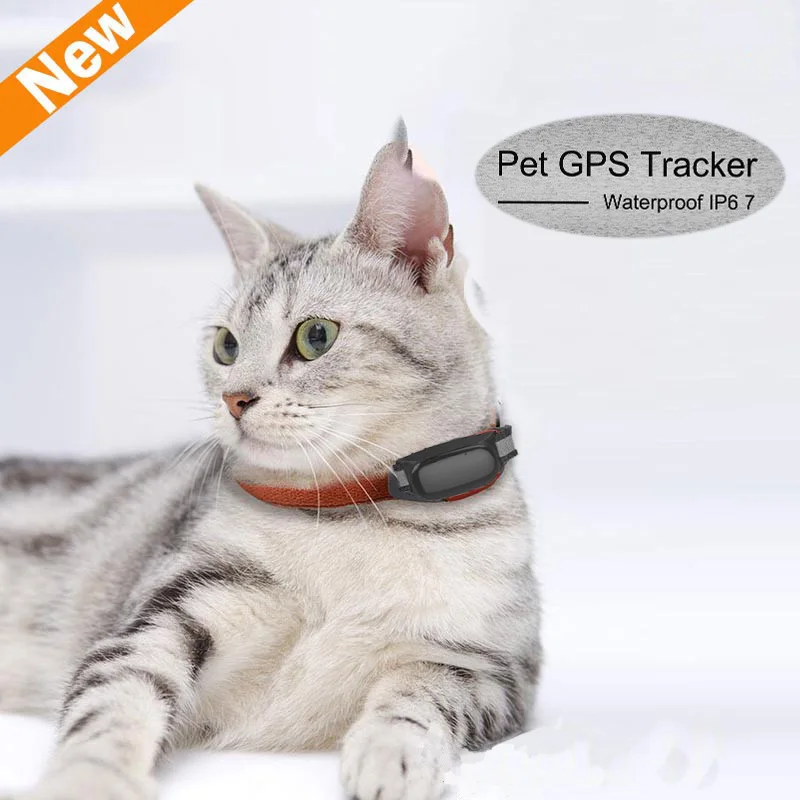 

Water-resistant Dog Cat Animal Collar iOS Andriod APP for Mobile Device GPS SIM Card Pet Tracker Locator