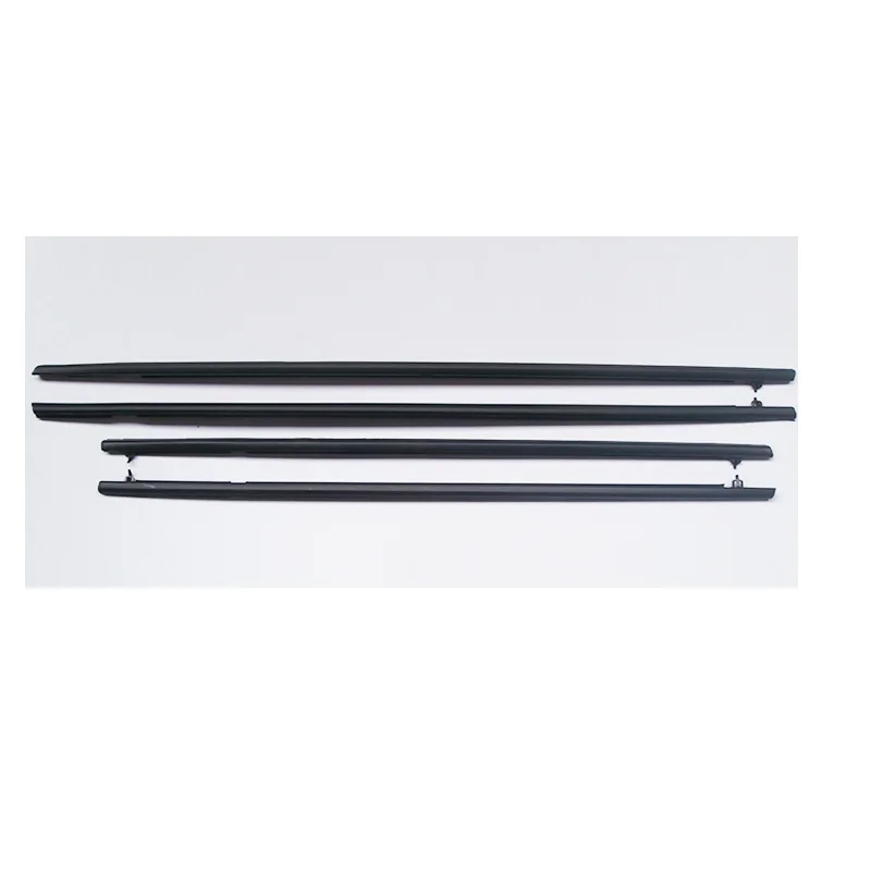 4PCS For Honda Civic 2006 2007 2008 2009 2010 2011 Outside Window Moulding Weatherstrip Seal Belt Weather Strip Plastic Mouldings Car Automobile Parts Accessories