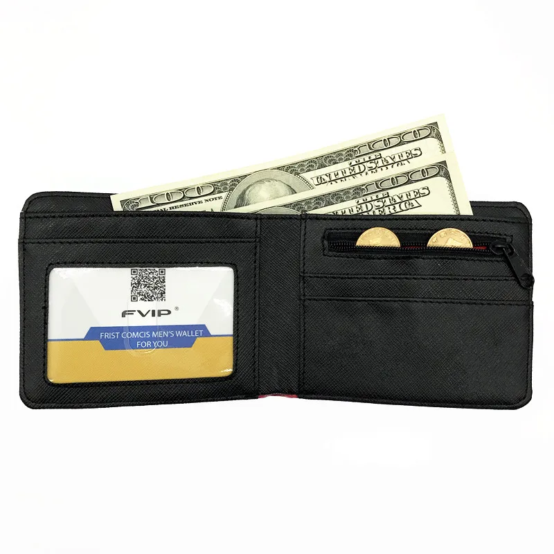 Популярный кошелек из фильма Fight Club Jaws Once Upon A Time кошелек с отделением для монет держатель для карт высокое качество
