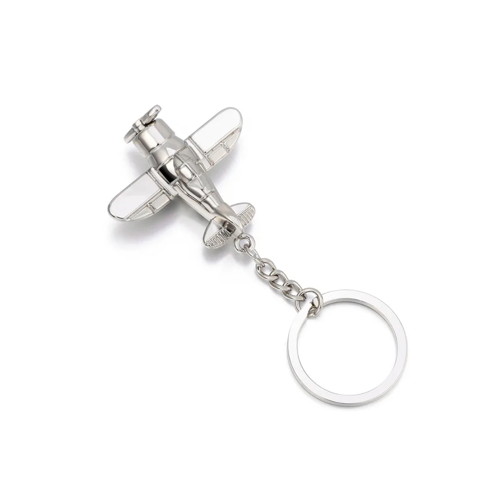 

Wholesale Airplane Keychains Pendant Travel Propeller Airplane Key ring Plane Fans Keychain Fashion Jewelry Diy Dropshipping 1PC