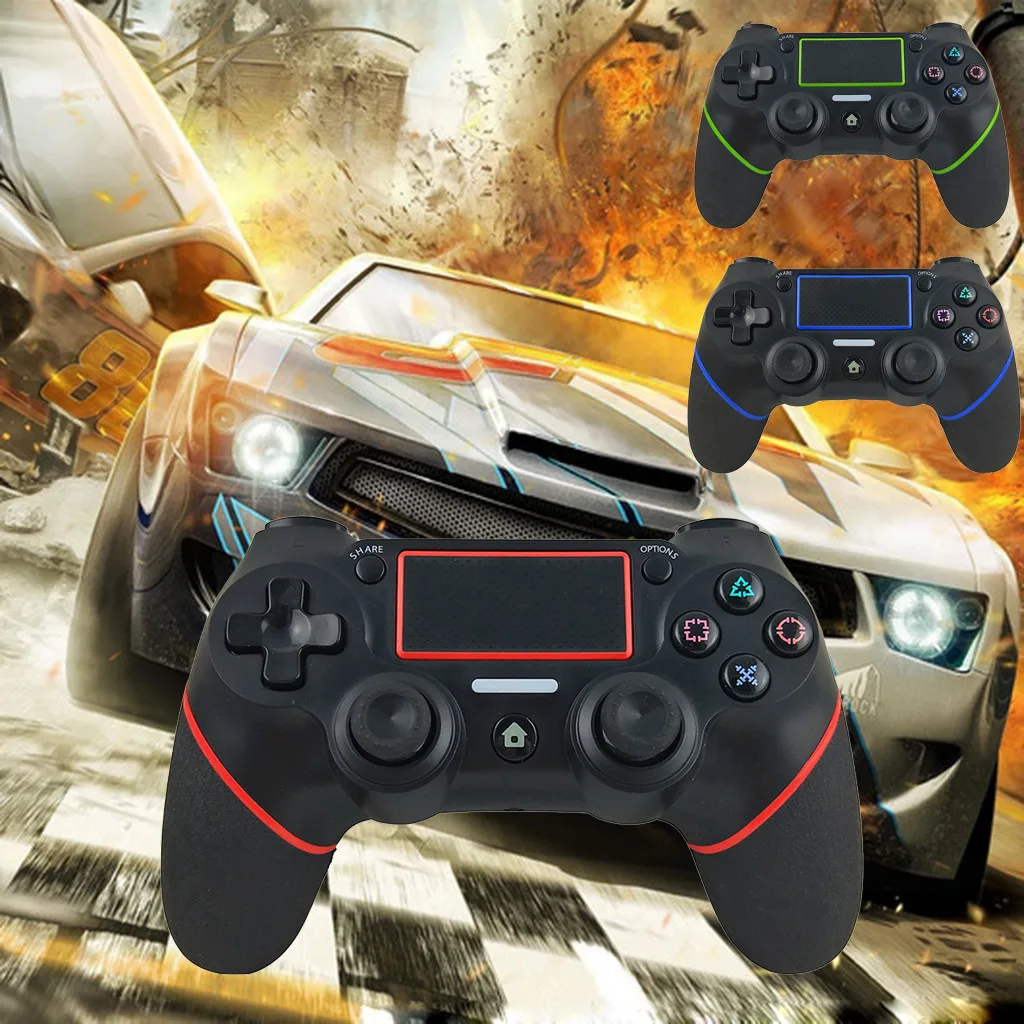 

Wireless Bluetooth Gamepad Controller Joystick for Sony PlayStation 4 PS4 Game Gamer Gaming Video Games Player Game Consol Gift