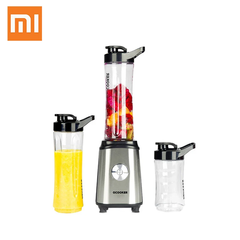 Xiaomi Portable Juice Blender Mixer Juicer Baby Fruit and Vegetable Machine Smoothie Maker Extractor Point Switch Cup Tool | Дом и сад