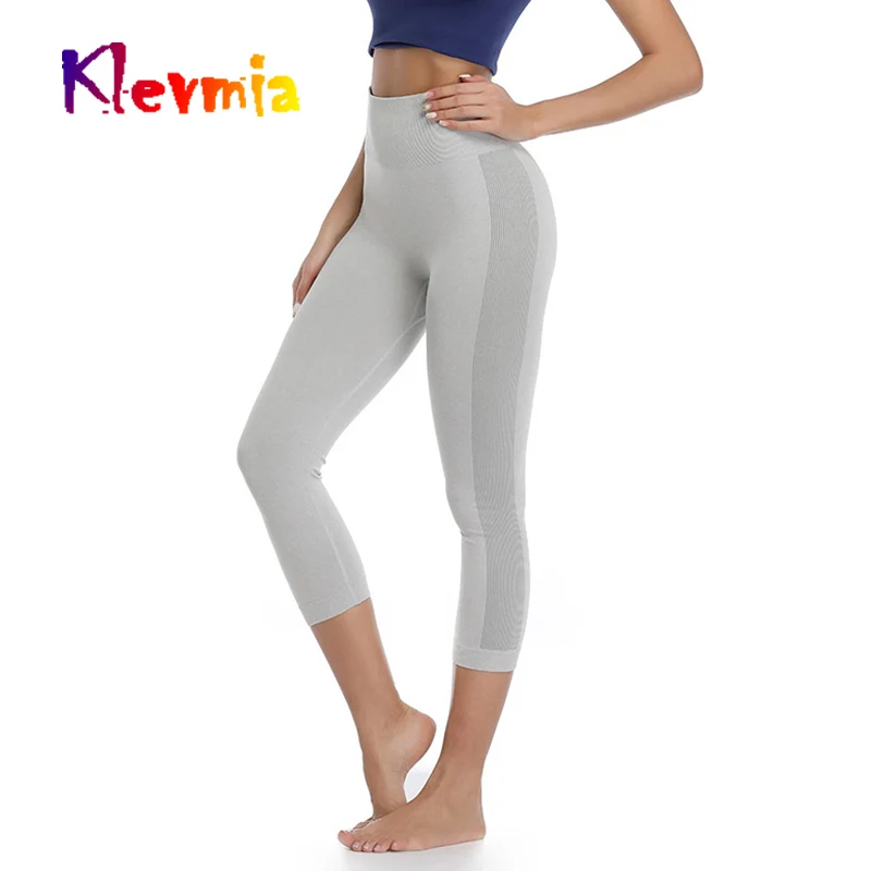 

High Waist Tights Seamless Leggings Scrunch Slim Yoga Pants Women Solid Butt Leggings Fitness Running Gym Legging Athletic Wear
