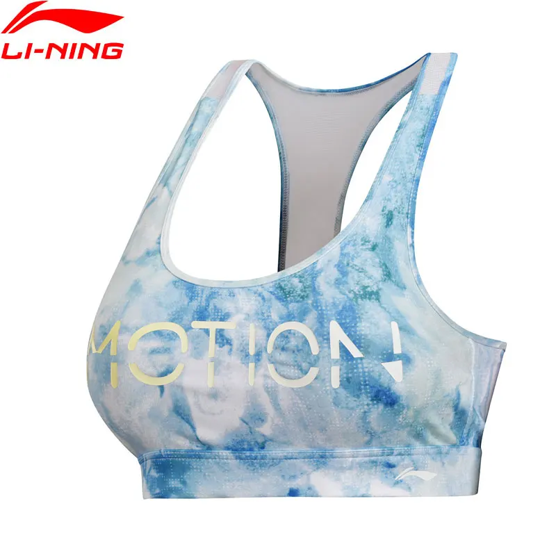 

(Clearance Sale)Li-Ning Women Professional Sports Bras Medium Support Fitness Breathable Comfort LiNing Sport Bra AUBN104 WBJ181