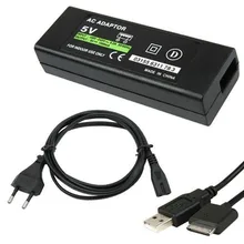 ЕС адаптер переменного тока настенное домашнее зарядное устройство кабель для sony psp GO консоли