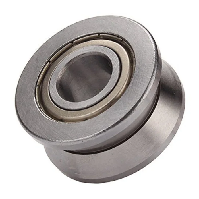 

1pcs Steel V Groove Ball Bearing 15*38*17mm Roller Guide Cylindrical Guide Vgroove Bearing