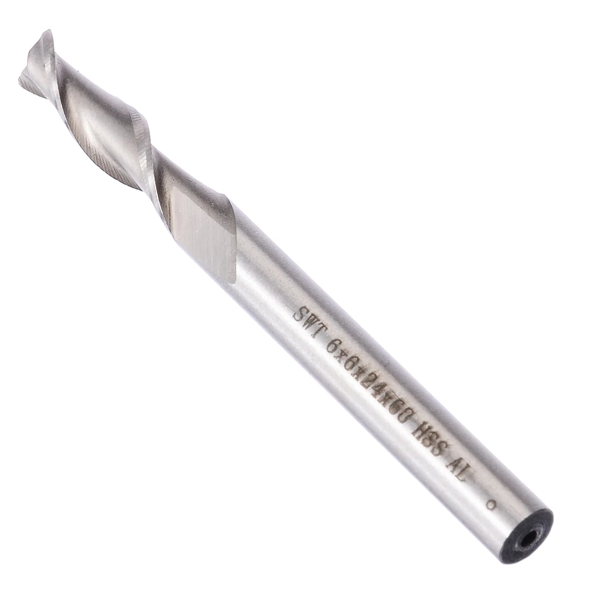 5pcs 6mm 2 Flute Extended End Mill Mayitr HSS & Aluminium CNC Milling Cutter Bit Kit with Wear Resistance